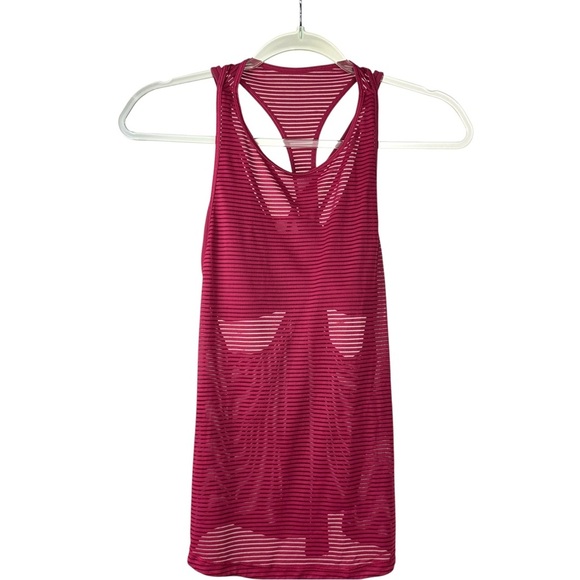 Lululemon Fully Flexed 2-in-1 Tank in Ruby Size 4 Small - Picture 1 of 11